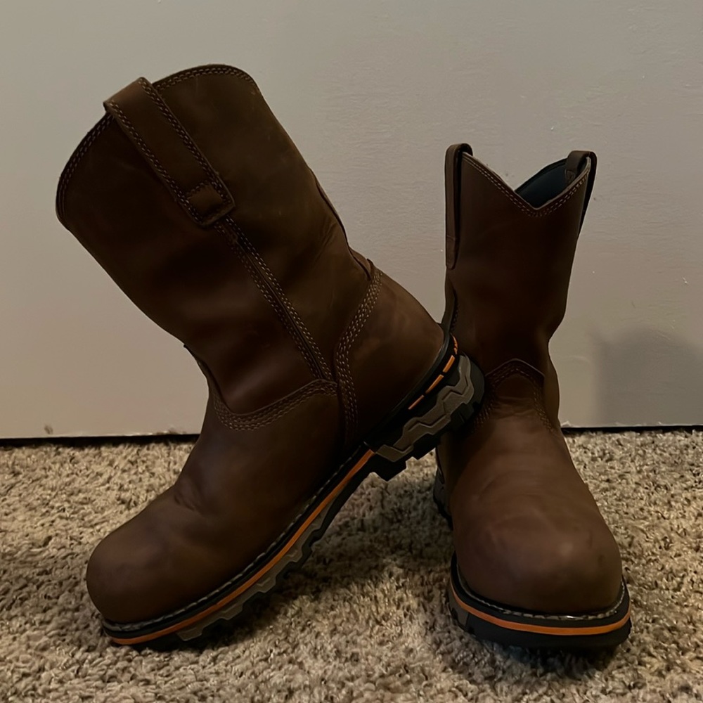 sturdy timberland work boots